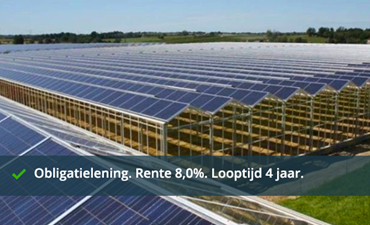 Horti Beheer B.V. - Acquisitie grond en glastuinbouw zonnestroomsystemen