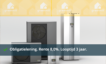 Greenhill Solutions B.V. - Groeifinanciering
