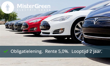 Portfolio elektrische autos MisterGreen