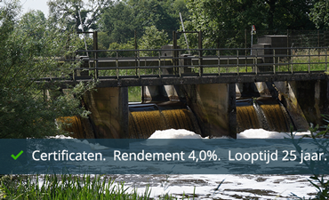 Dommelstroom waterkrachtcentrale