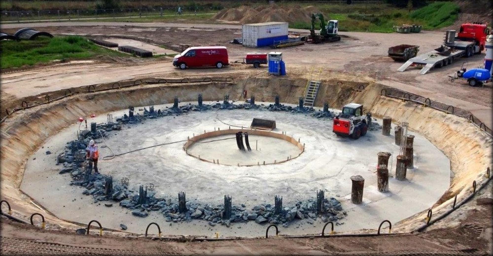 windpark venlo aanbouw